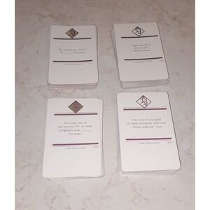 1987 The Secrets Game Replacement Piece CARDS